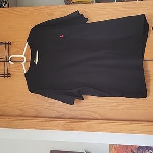 Black men's polo